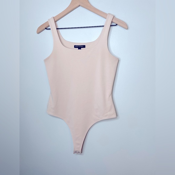 NWOT Banana Republic Nude Sleeveless Bodysuit - Picture 2 of 5